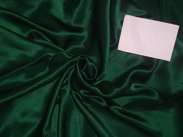 100% PURE SILK SATIN FABRIC 60 GRAMS EMERALD GREEN COLOR 44" wide MIX_3[1]