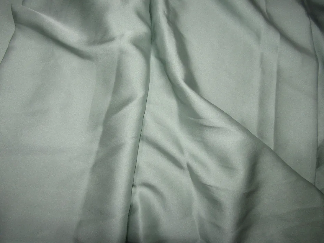 100% Silk LYCRA Satin fabric 115 gms[31 MOMME] 54&quot;WIDE - MINT GREEN