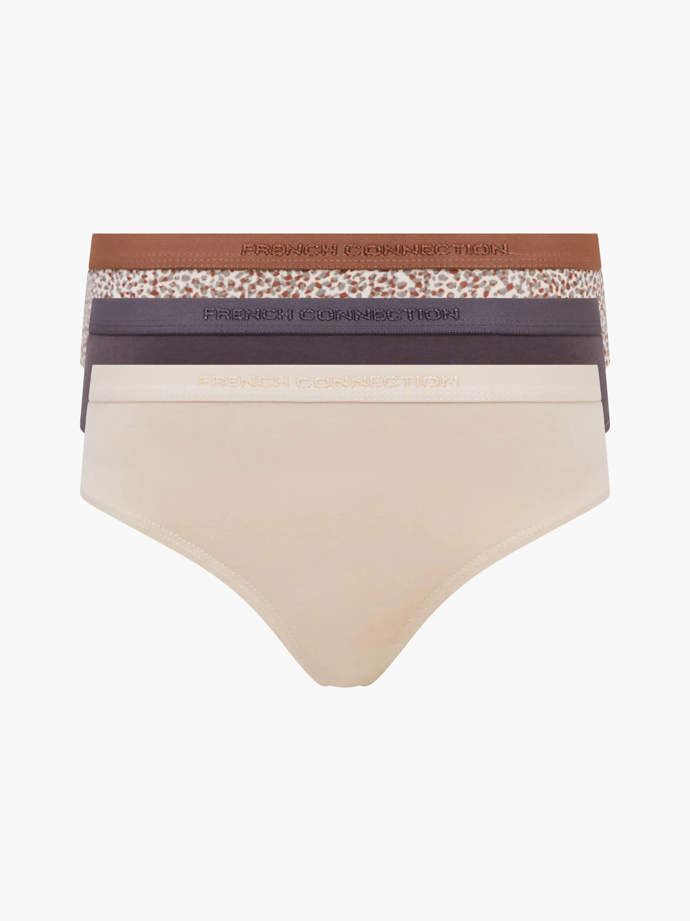 3 Pack French Connection Thongs