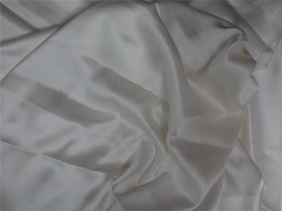 50 yards of 100% Silk Satin fabric 60/80 gms white colour 44&quot; wide dyeable