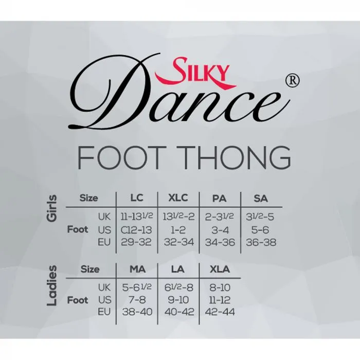 Adult Fabric Foot Thong