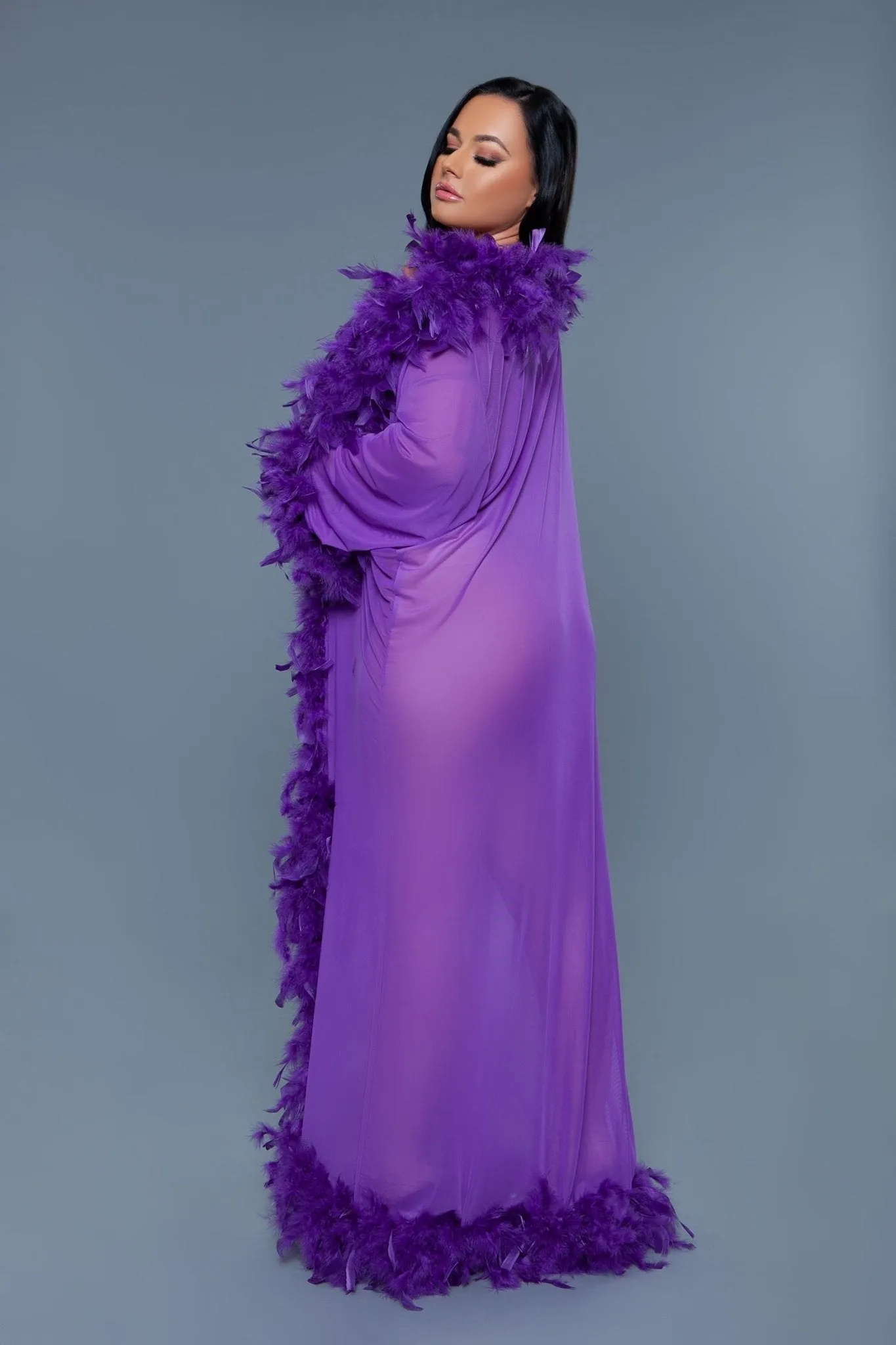 BeWicked Women's Glamour Robe BW834