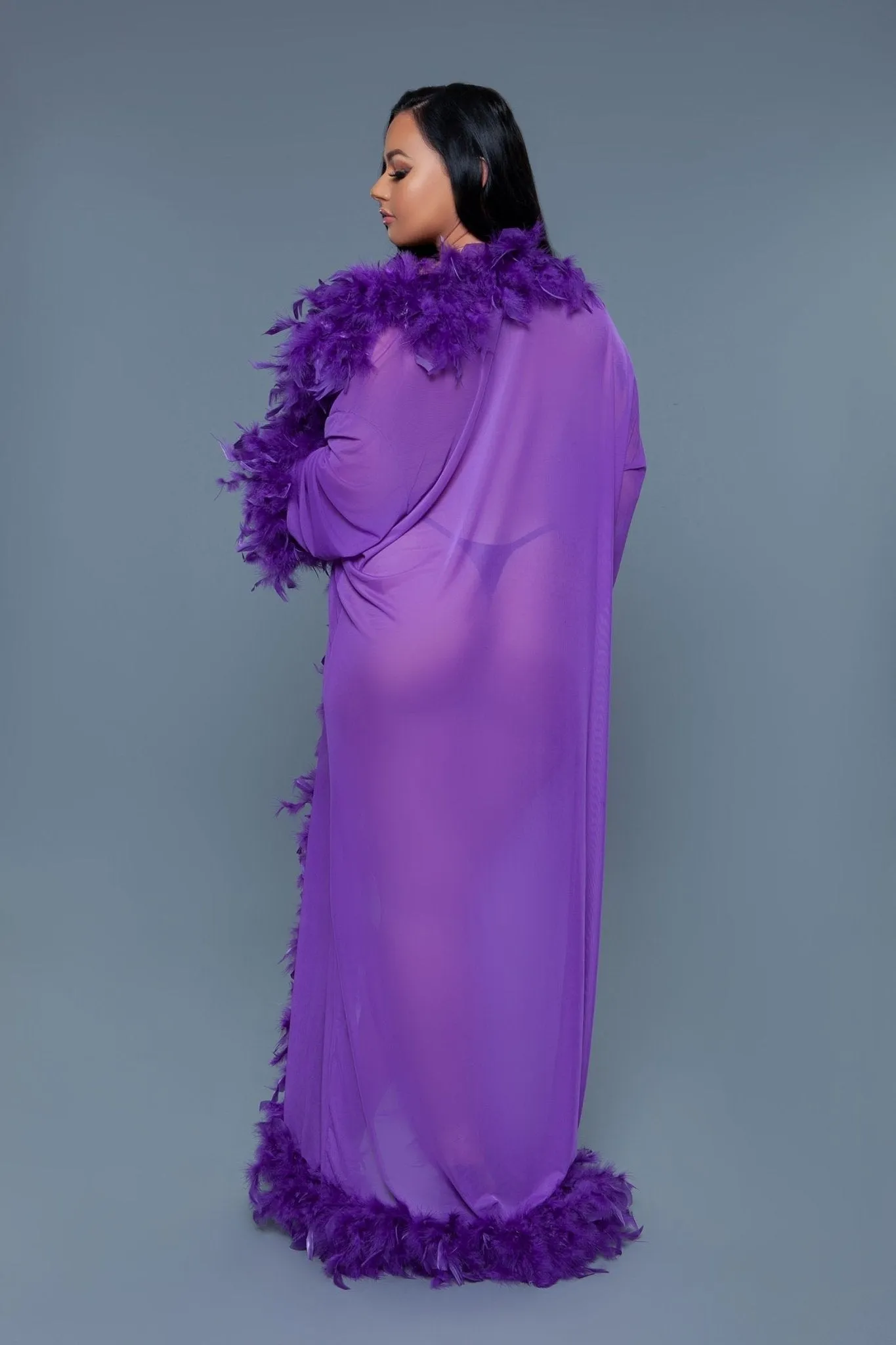 BeWicked Women's Glamour Robe BW834