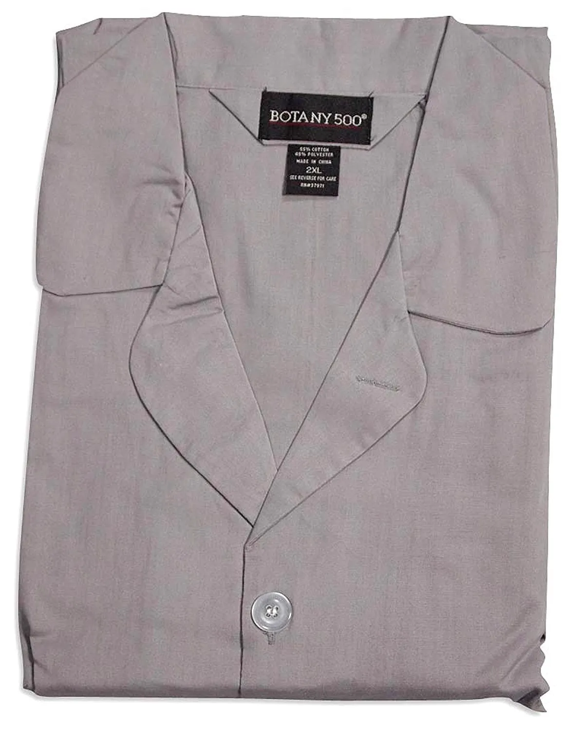 Botony 500 - Big Mens Long Sleeve Woven Pajamas