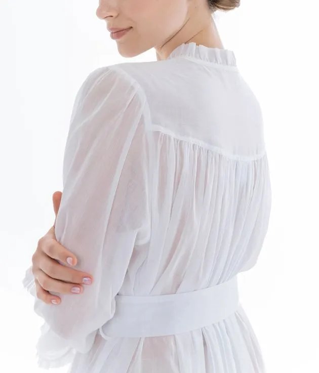 Celeste 1 Frilled Dressing Gown (In stock, 3-day dispatch)