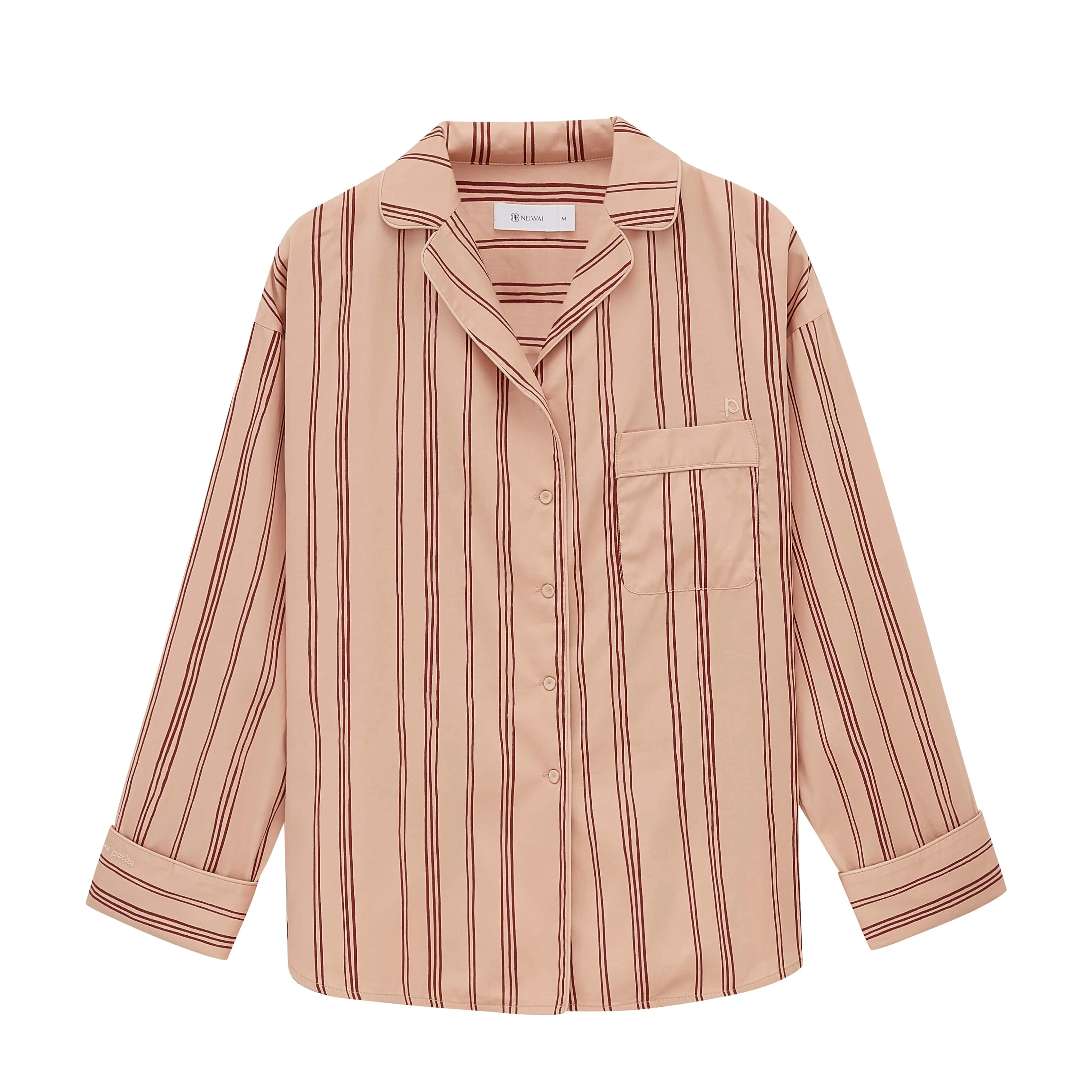 Classic Embroidered Pajama Shirt 2.0