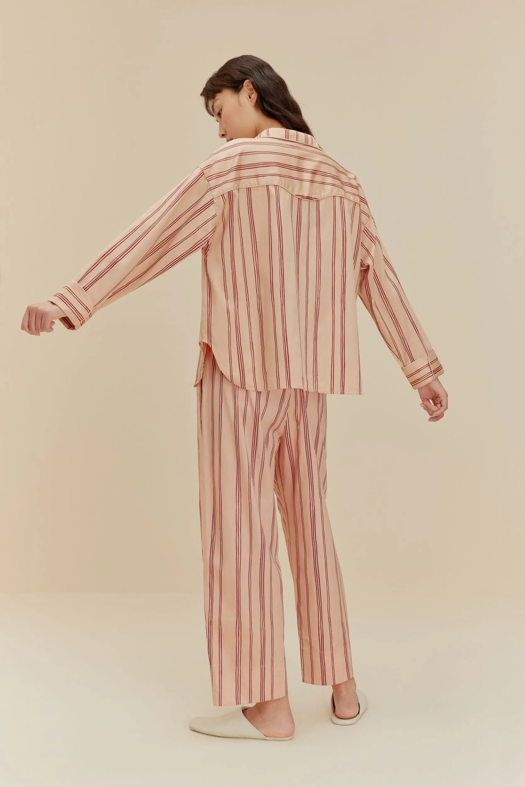 Classic Embroidered Pajama Shirt 2.0