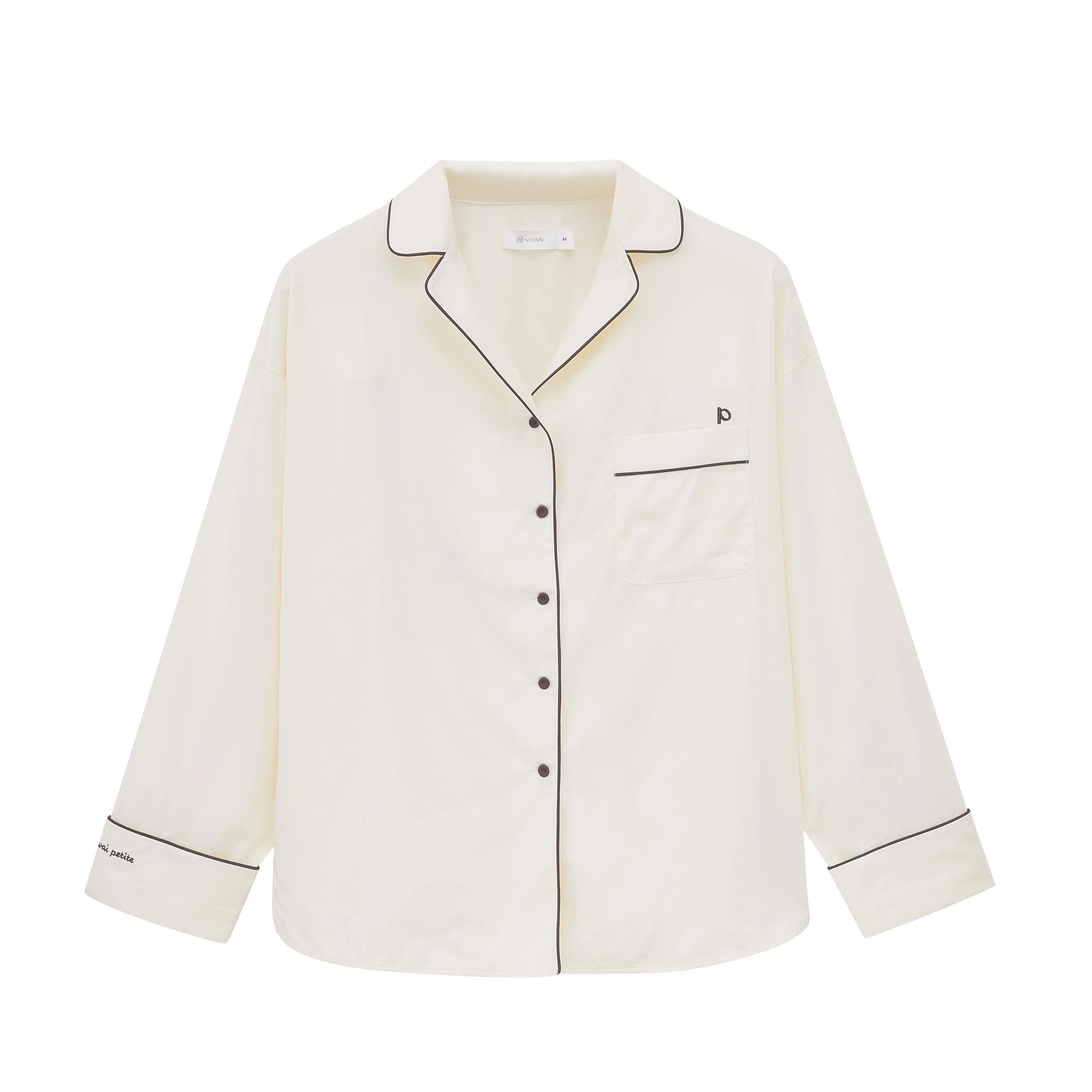 Classic Embroidered Pajama Shirt 2.0