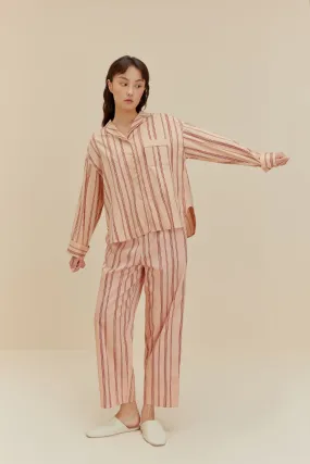 Classic Embroidered Pajama Shirt 2.0