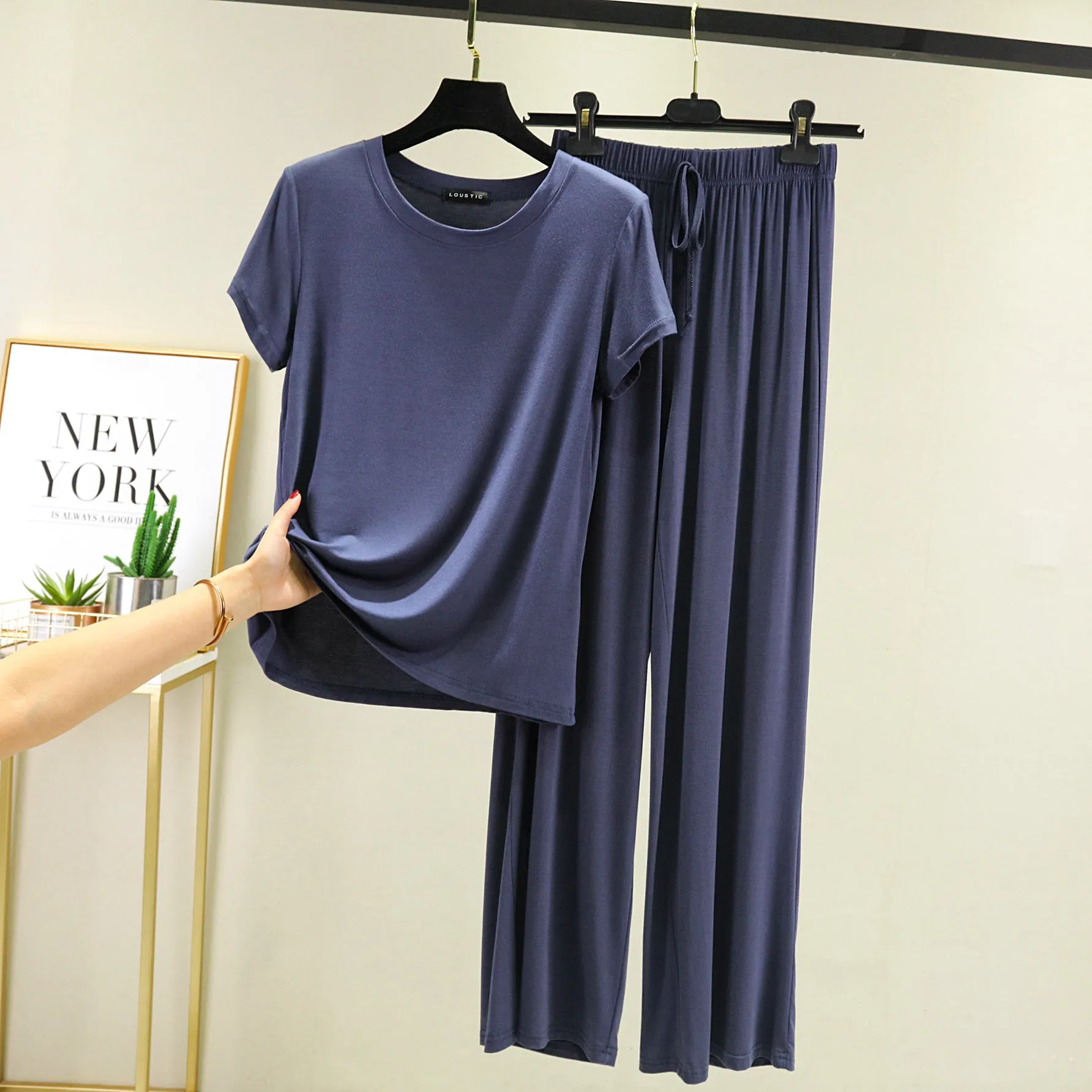 Classic T-Shirt Modal Fabric Pajamas