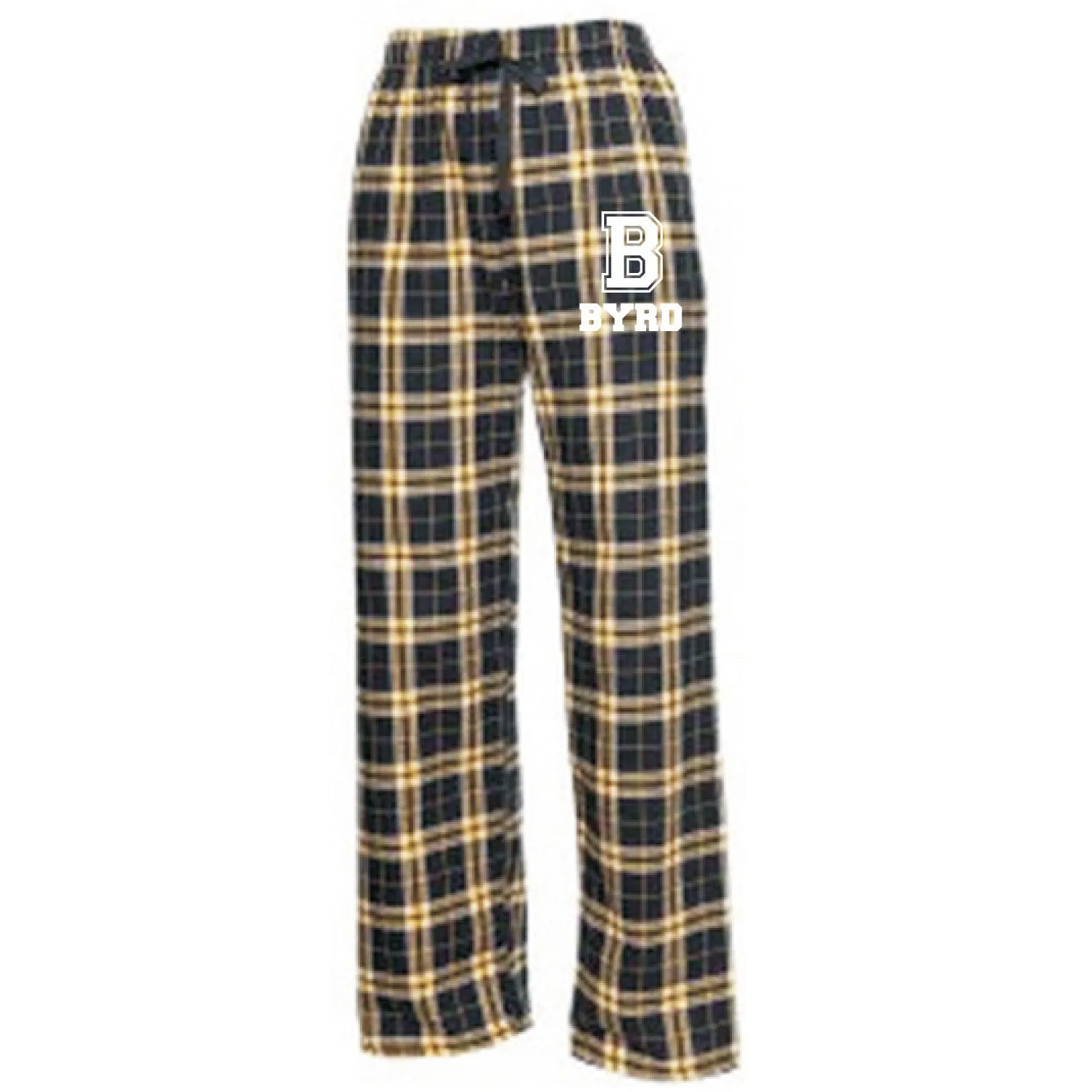 FLANNEL PANTS / BLACK & ATHLETIC GOLD PLAID