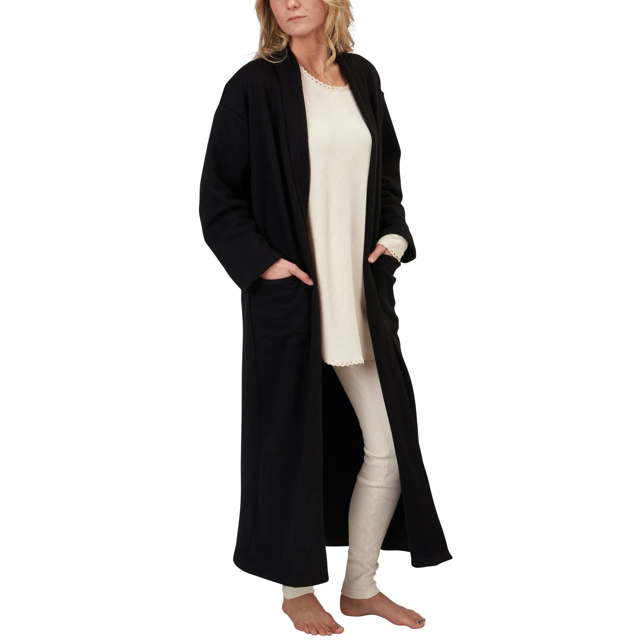 Full-Length Fleece Robe