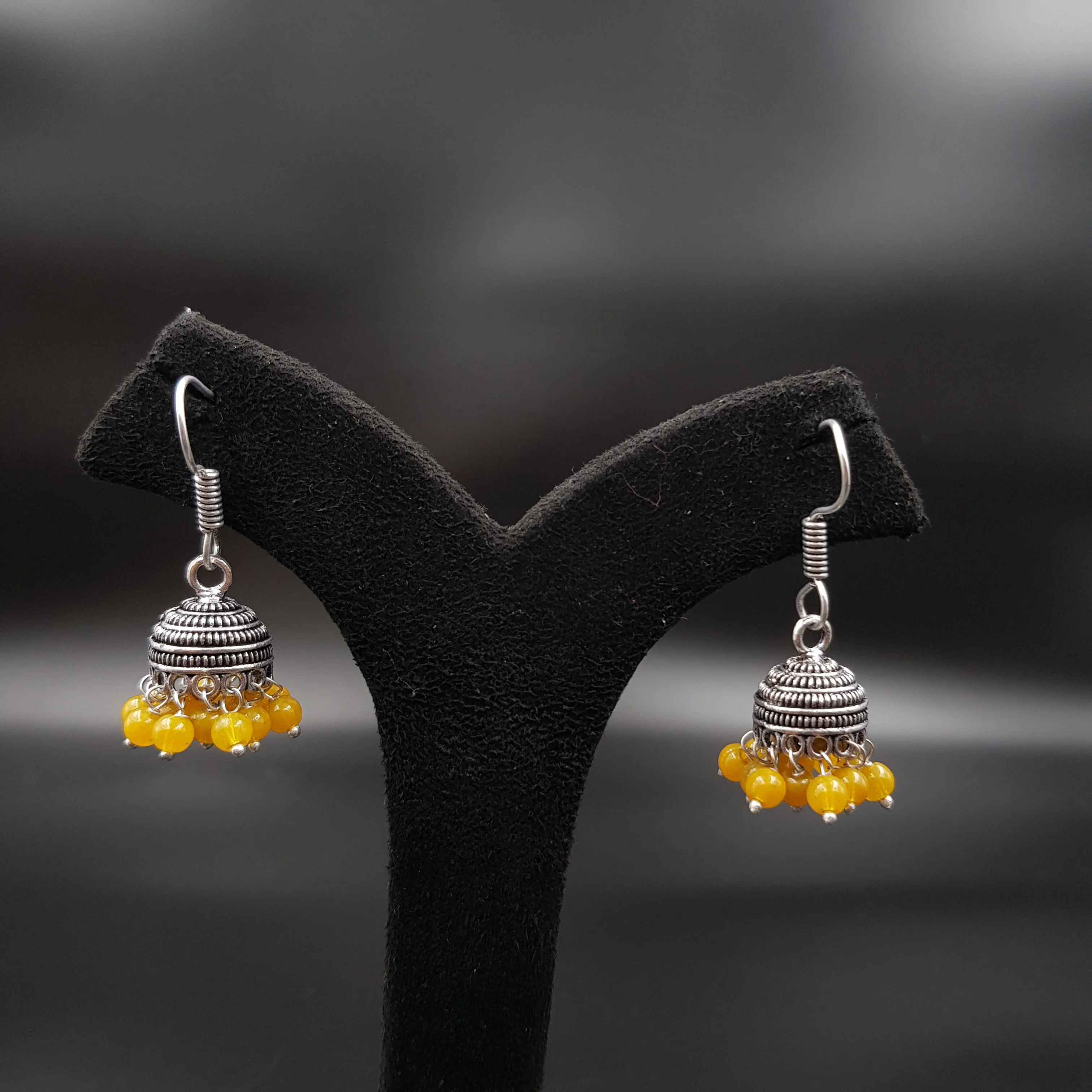 Jhumki Oxidized Earring 11293-28