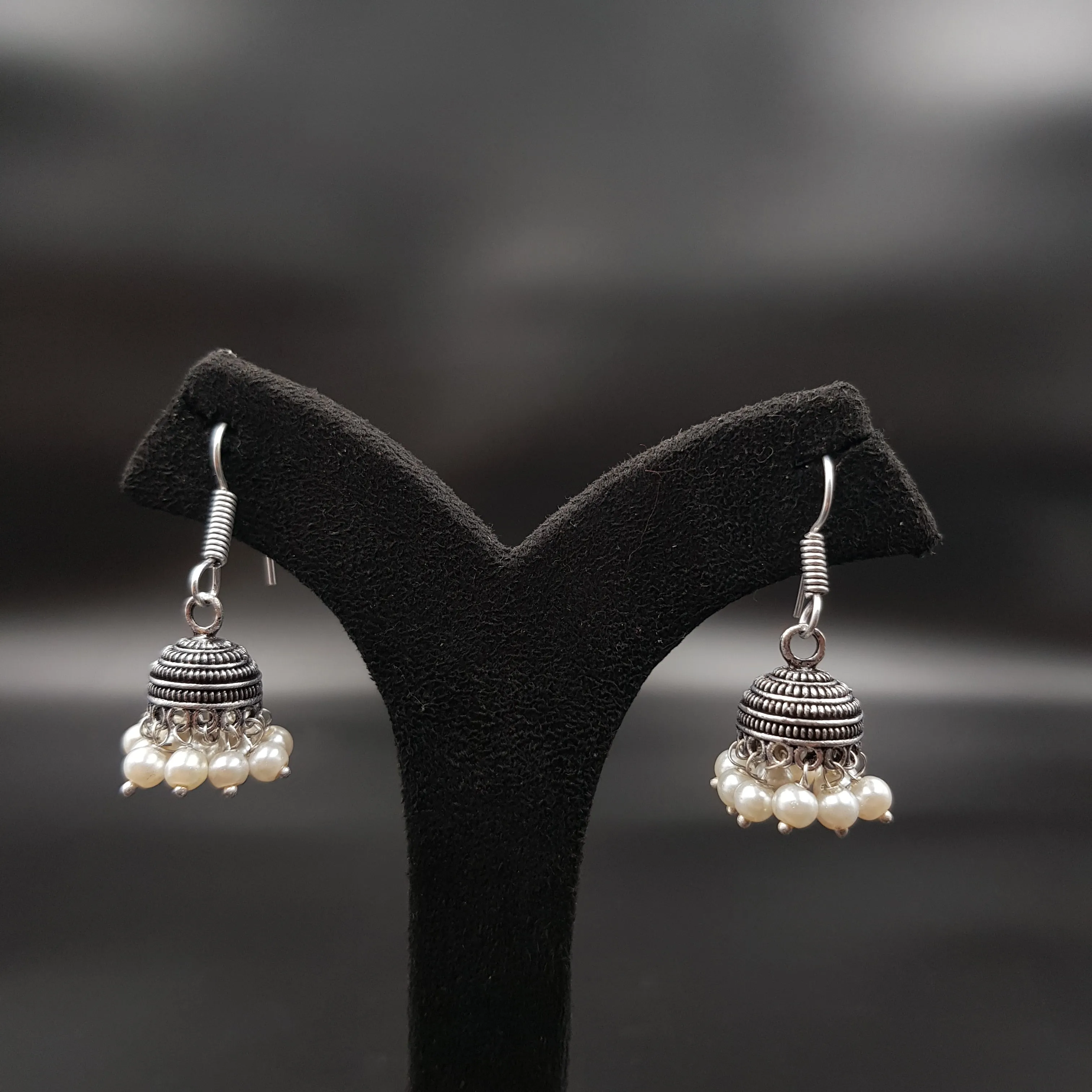 Jhumki Oxidized Earring 11293-28