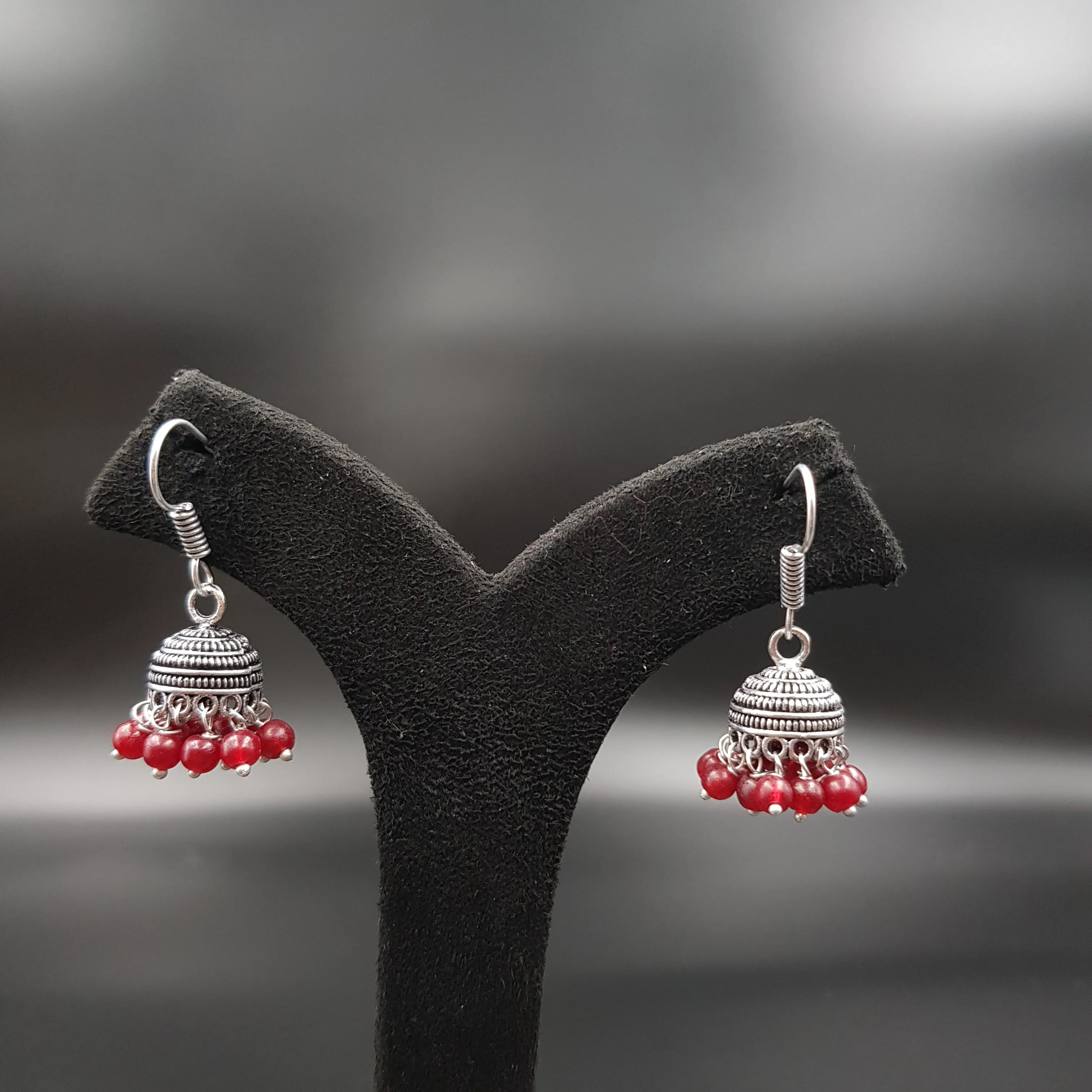 Jhumki Oxidized Earring 11293-28
