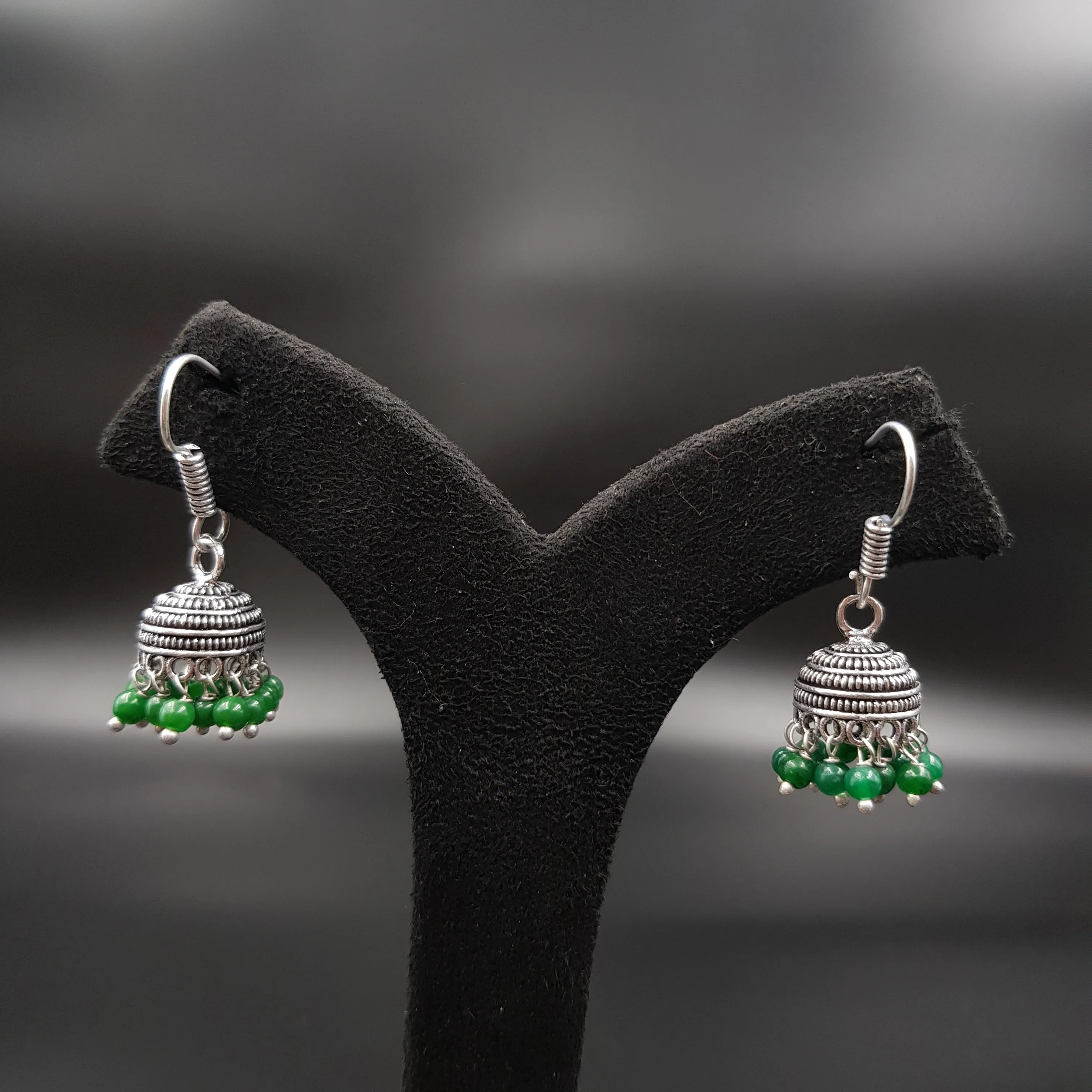 Jhumki Oxidized Earring 11293-28