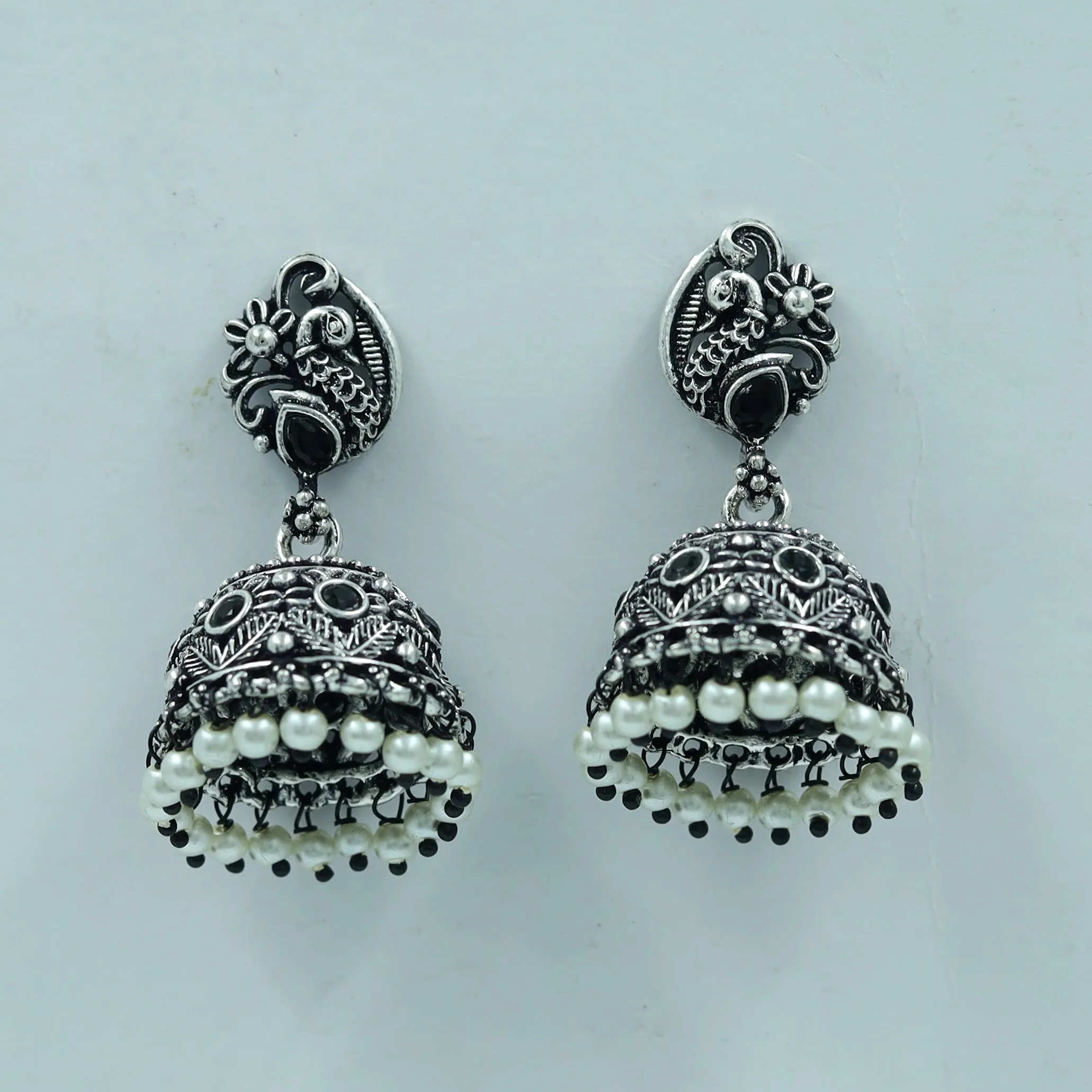 Jhumki Oxidized Earring 11594-81