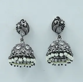 Jhumki Oxidized Earring 11594-81