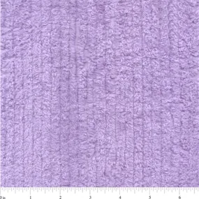 Lilac Cotton Chenille Fabric