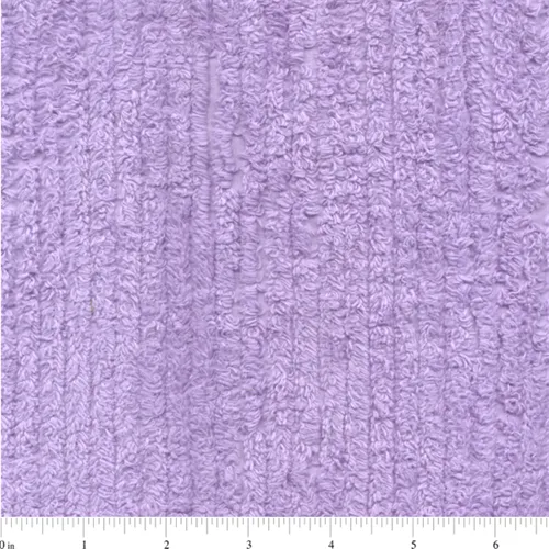 Lilac Cotton Chenille Fabric