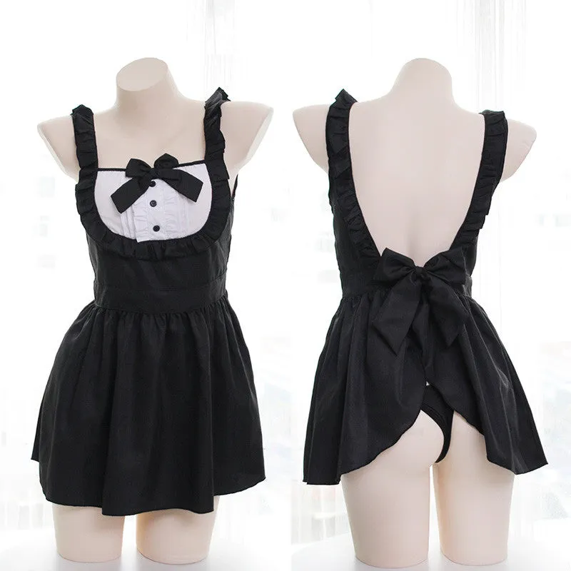 Lolita sexy maid costume pajamas yc20921