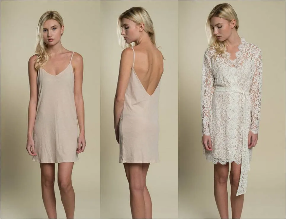 Lounge Pima Cotton Slip In Nude