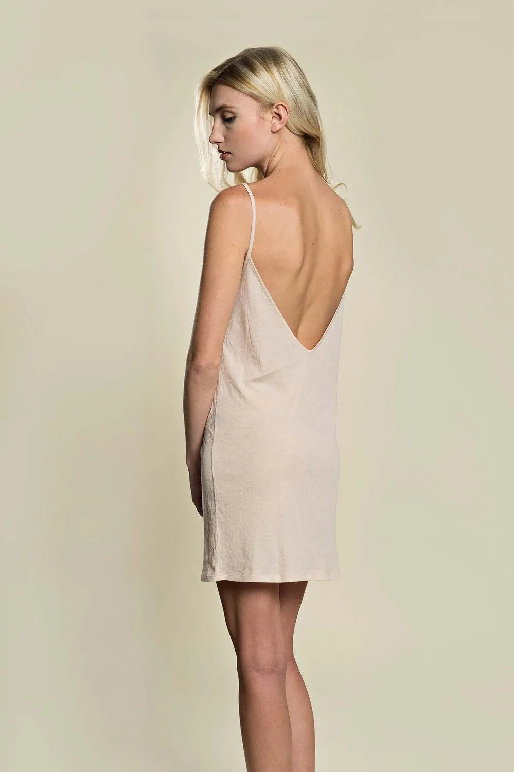Lounge Pima Cotton Slip In Nude