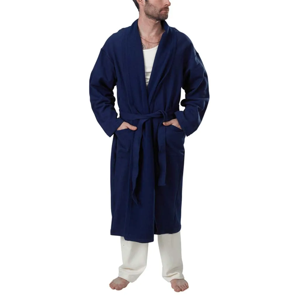 Mid-Length Fleece Robe
