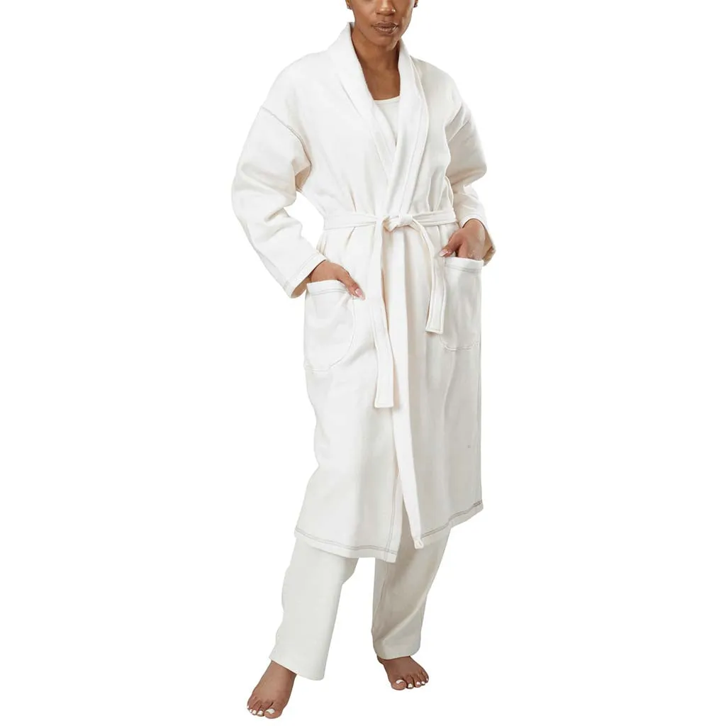 Mid-Length Fleece Robe