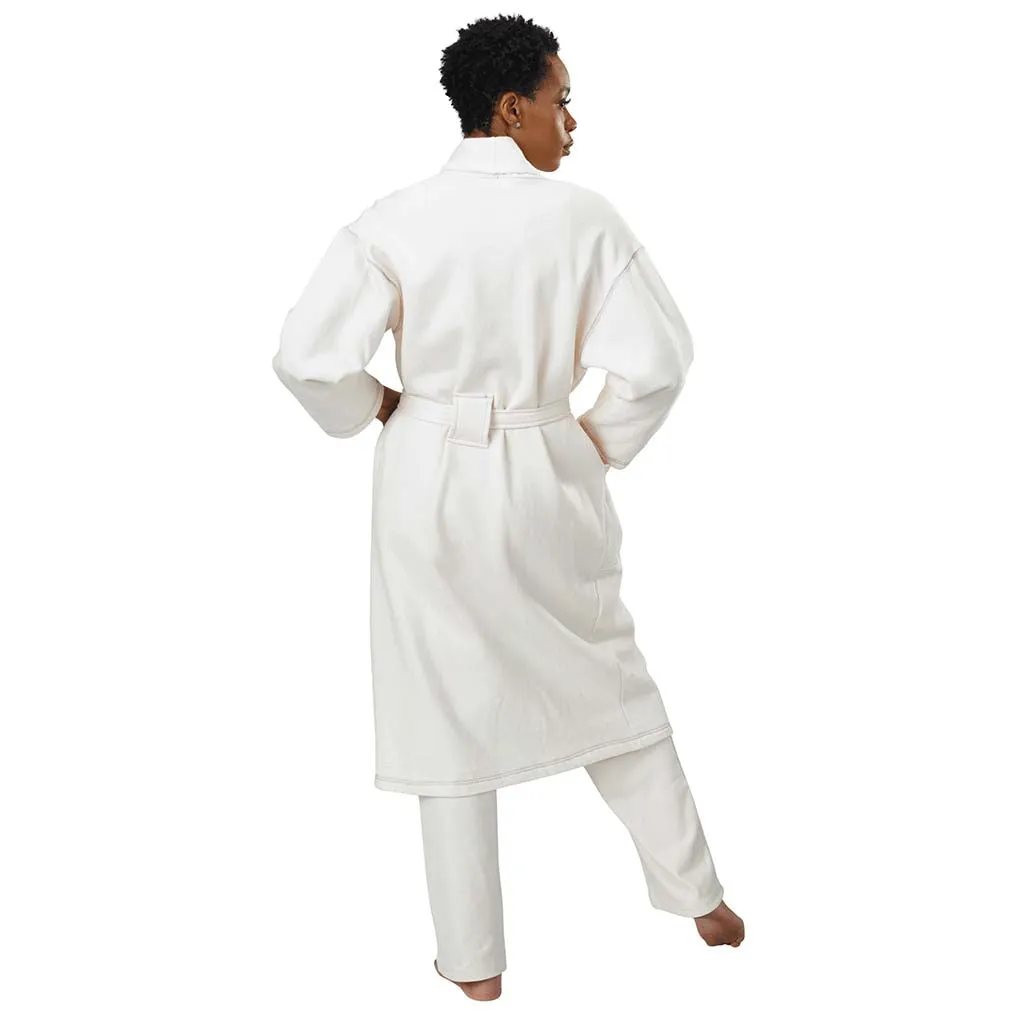 Mid-Length Fleece Robe