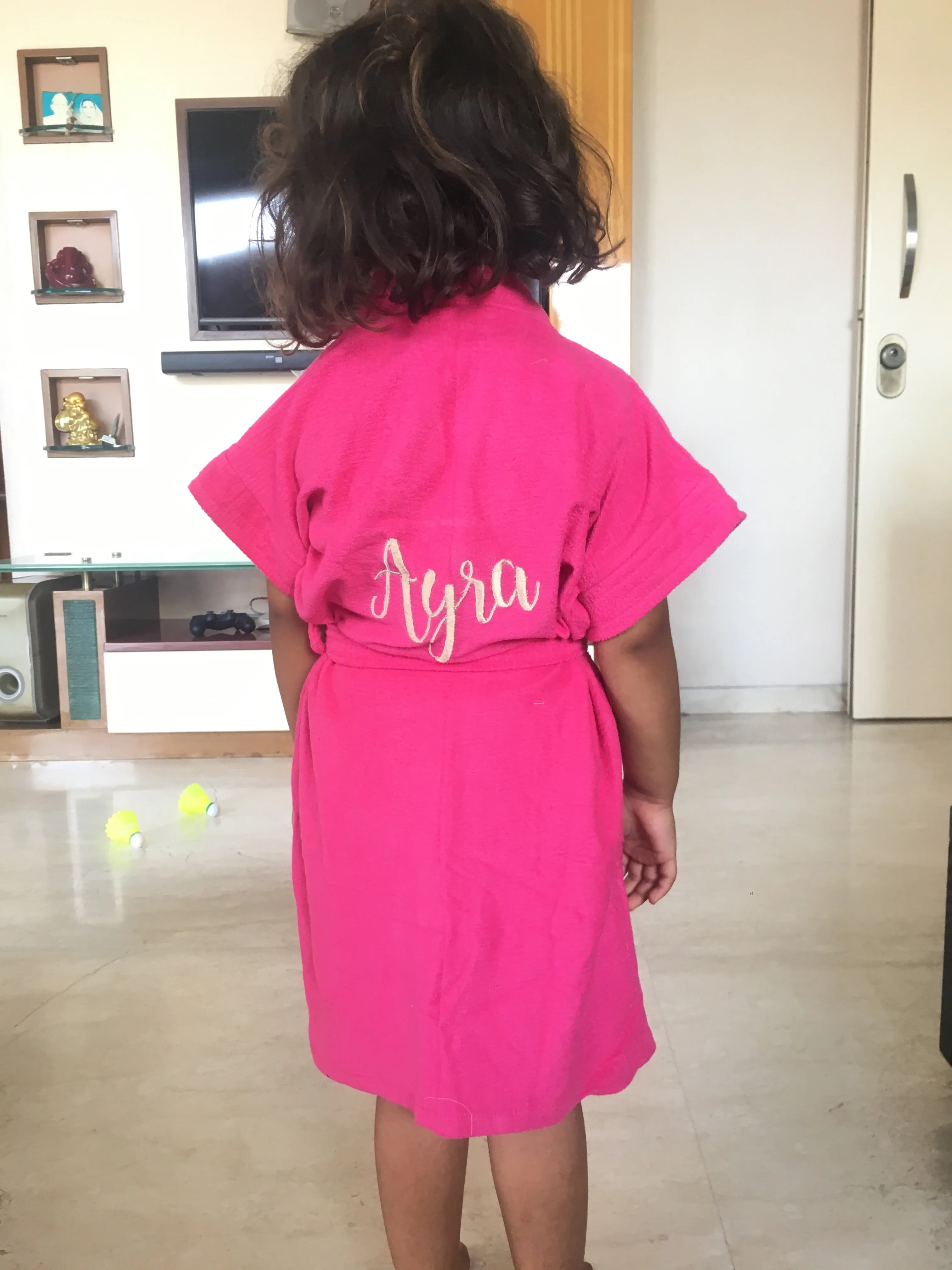 Personalised Kids Bathrobe