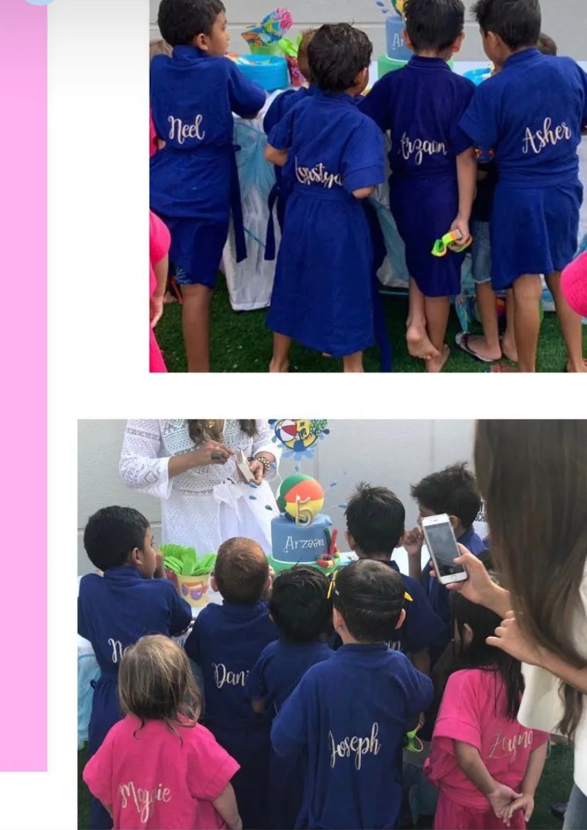 Personalised Kids Bathrobe