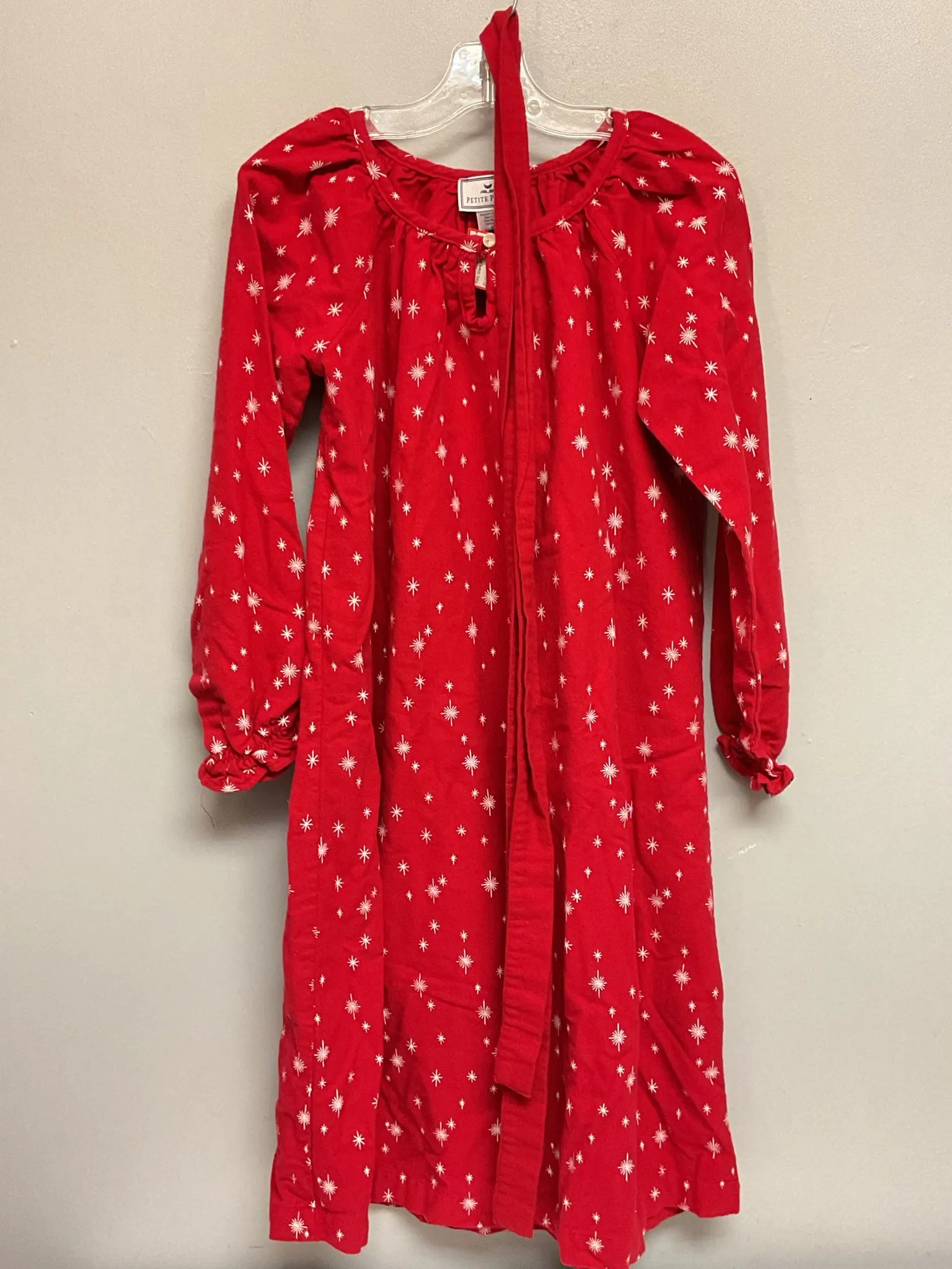 Petite Plume Size 10 Red Flannel Big Girls Pajamas