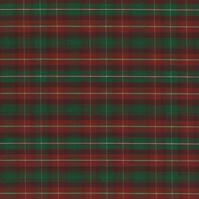 Provincial Yarn Dyed Tartan - Prince Edward Island - Red / Green