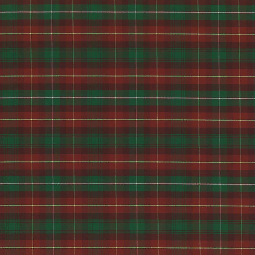 Provincial Yarn Dyed Tartan - Prince Edward Island - Red / Green