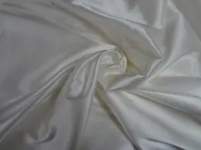 Silk satin with lycra/spandex 54&quot; wide~ ivory**