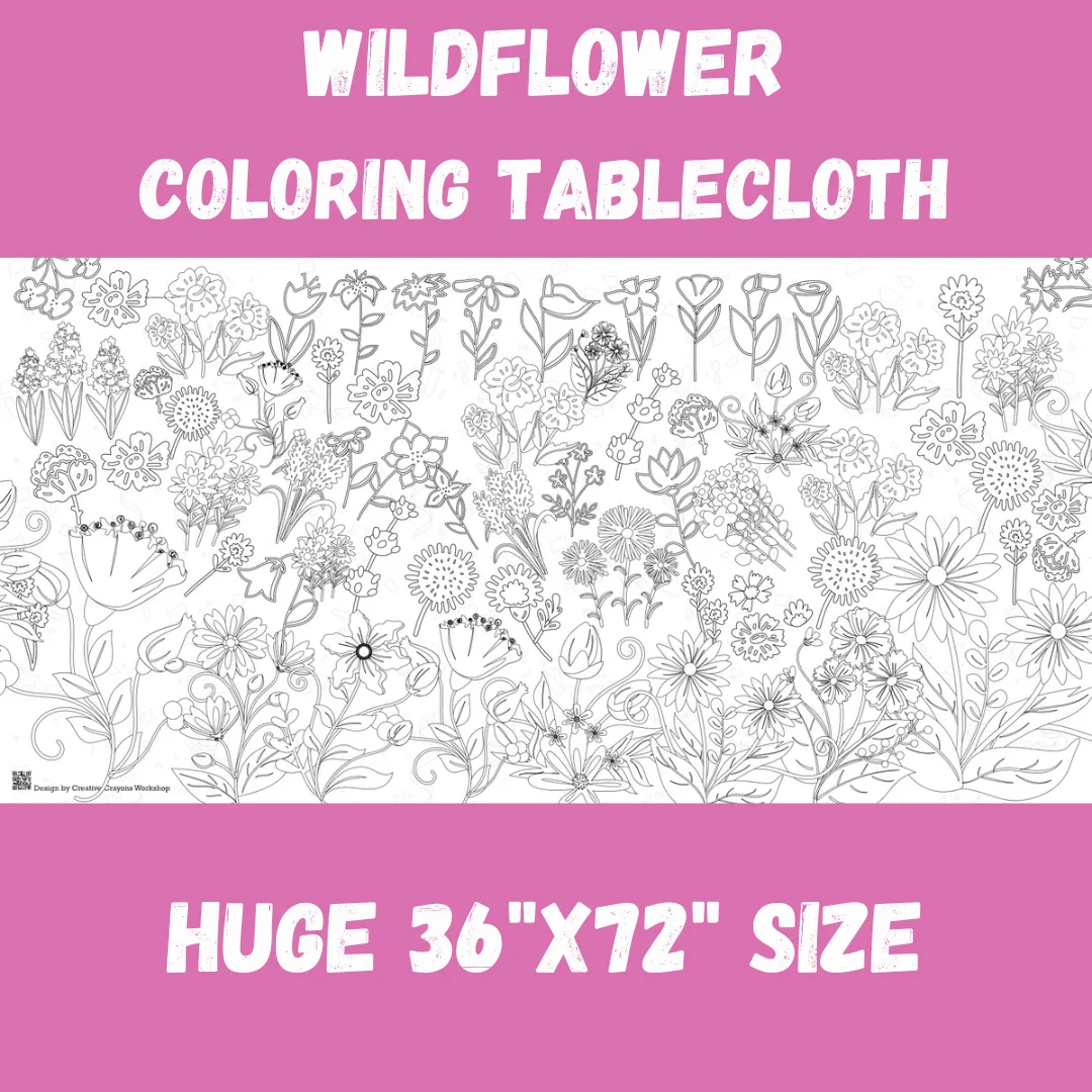 Wildflower Coloring Combo