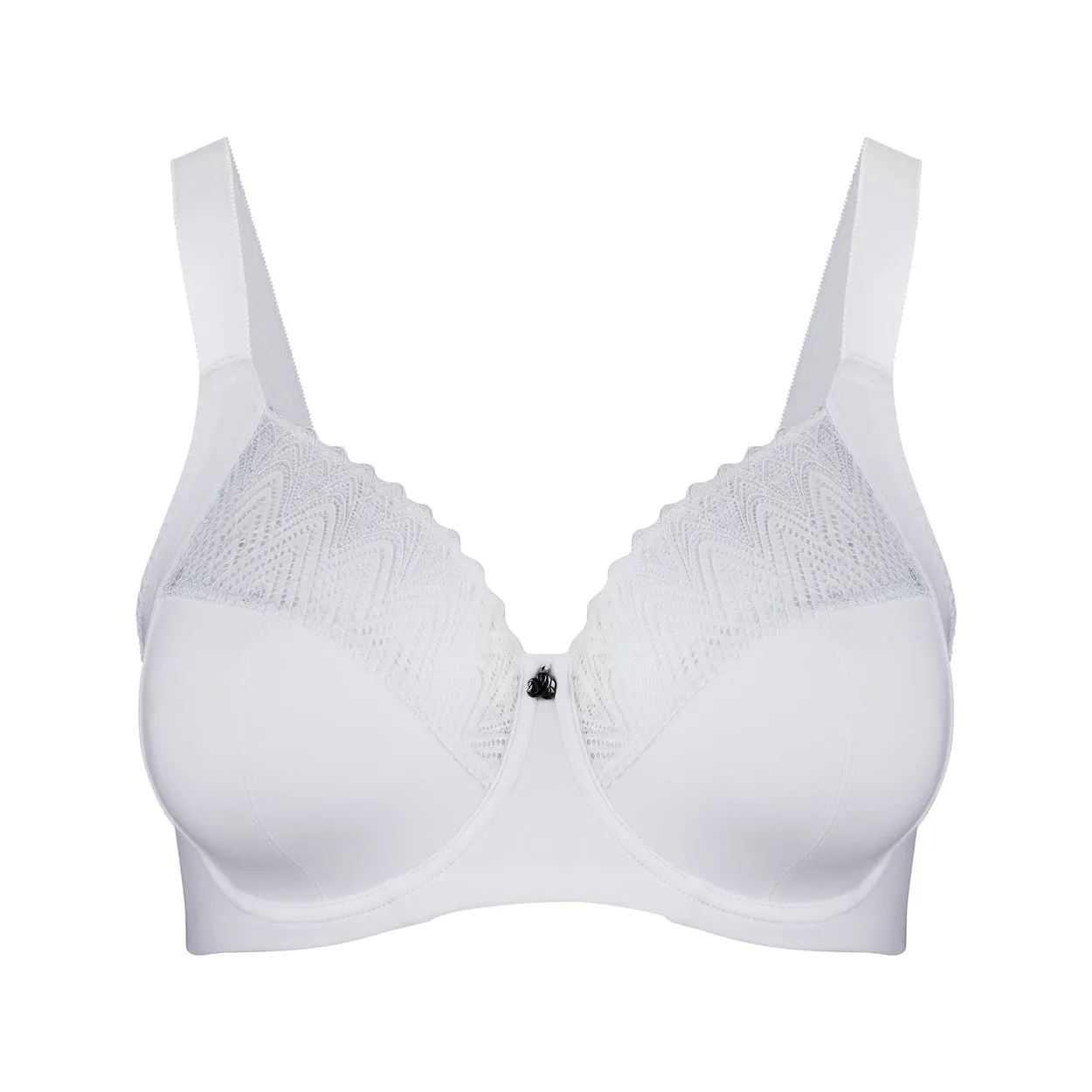 Willow Lace Premium Support Bra - White