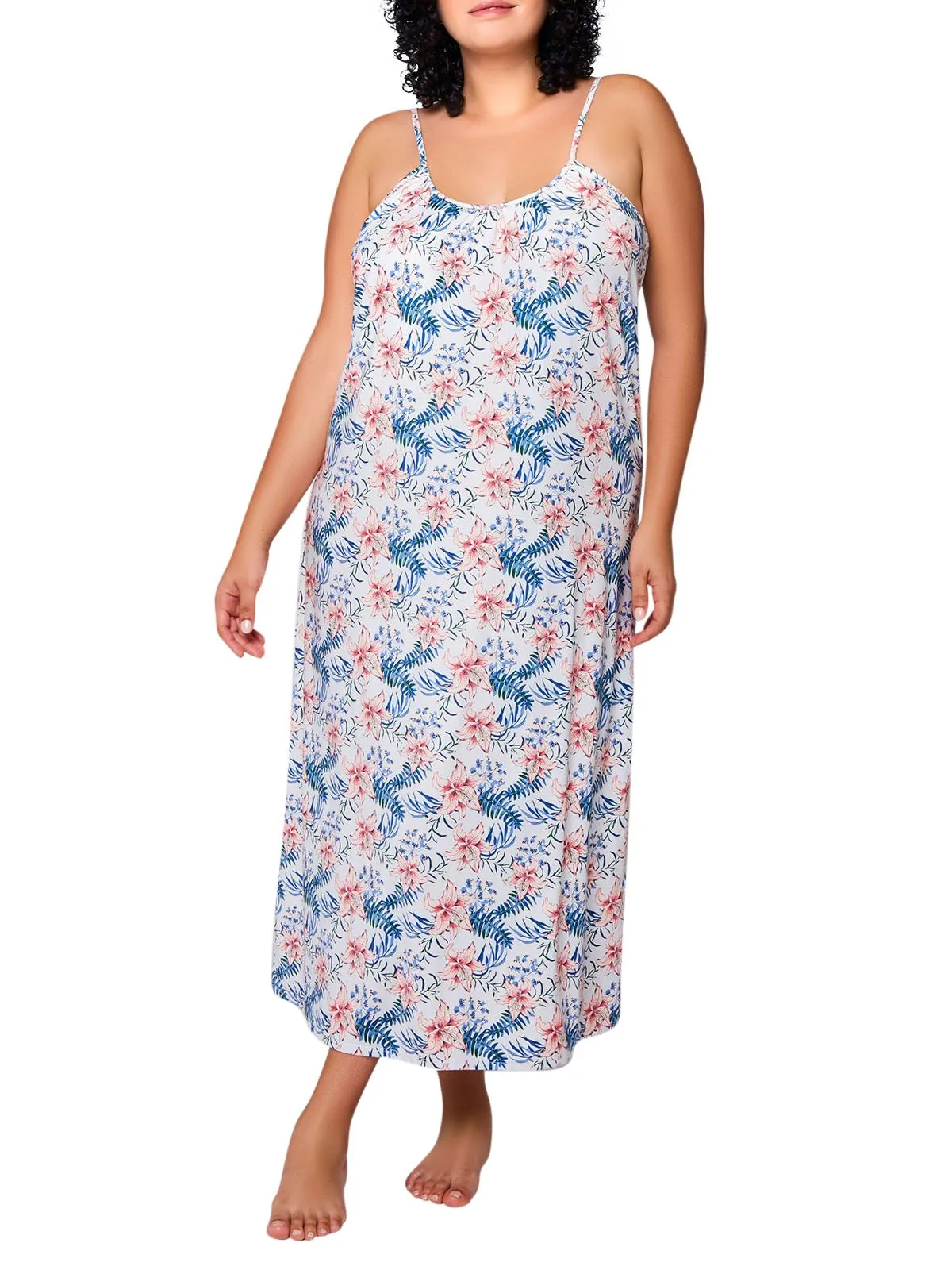 Women's Elie Plus Size Full Length Sleep Dress